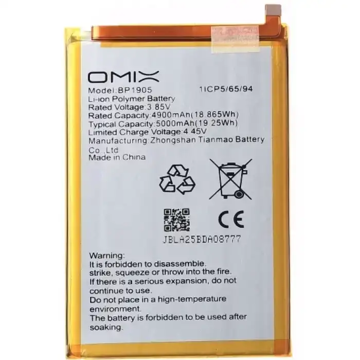 Realpower Omix Uyumlu X600 Batarya Pil