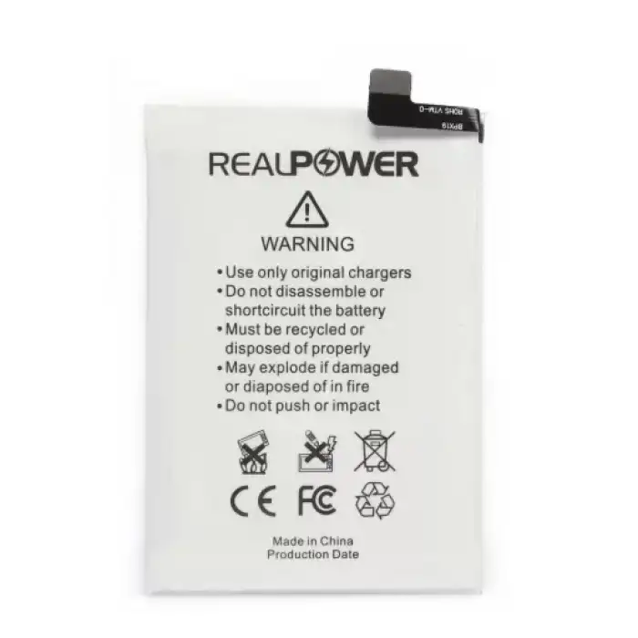 Realpower OnePlus Uyumlu 1 Batarya 3000Mah