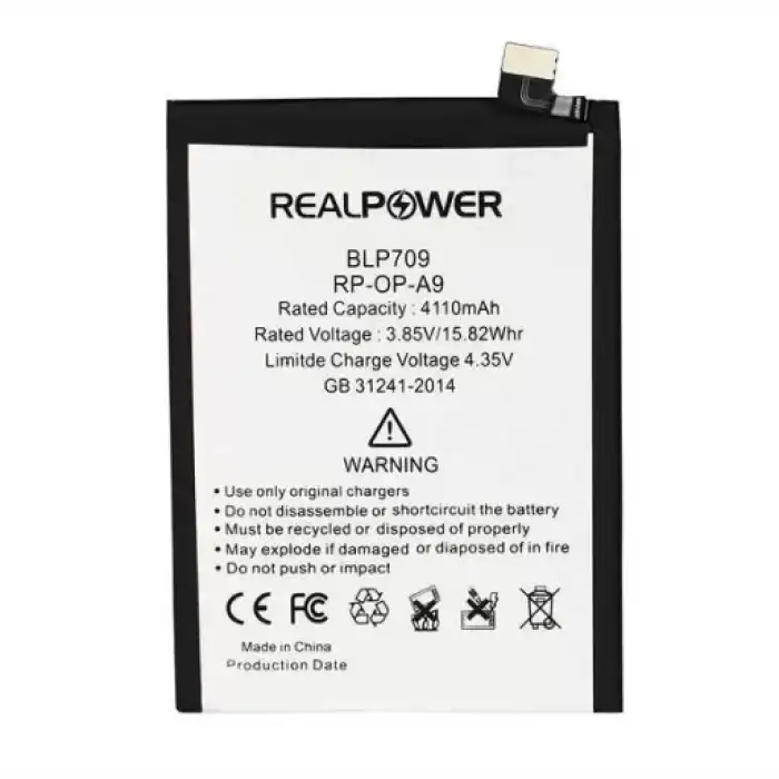 Realpower Oppo Uyumlu A9 Batarya 4100Mah