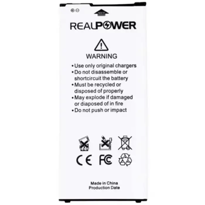 Realpower Samsung Uyumlu Galaxy A7 2016 A710 Batarya 3400Mah