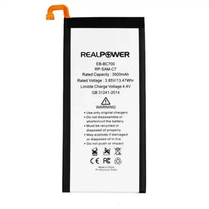Realpower Samsung Uyumlu Galaxy C7 C7000 Batarya 3500Mah