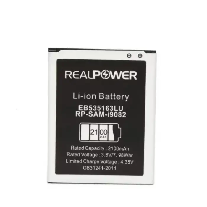 Realpower Samsung Uyumlu Galaxy Grand I9080 I9082 Batarya 2100Mah