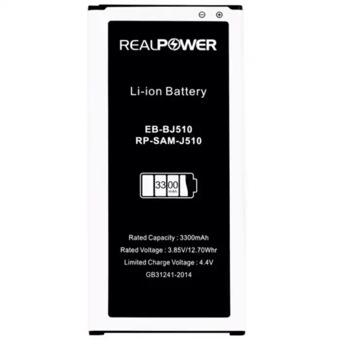 Realpower Samsung Uyumlu Galaxy J5 2016 J510 Batarya 3300Mah