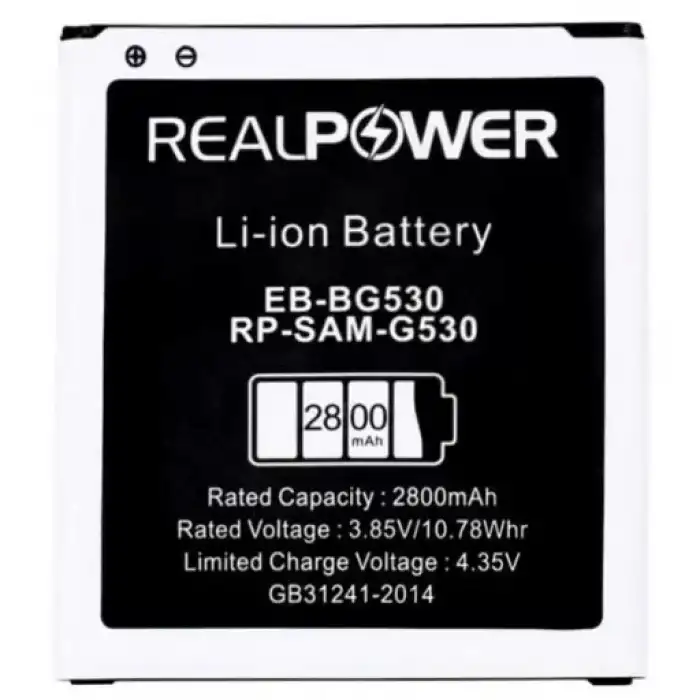 Realpower Samsung Uyumlu Galaxy J5 J500 Batarya 2800Mah