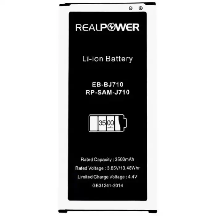 Realpower Samsung Uyumlu Galaxy J7 2016 J710 Batarya 3500Mah