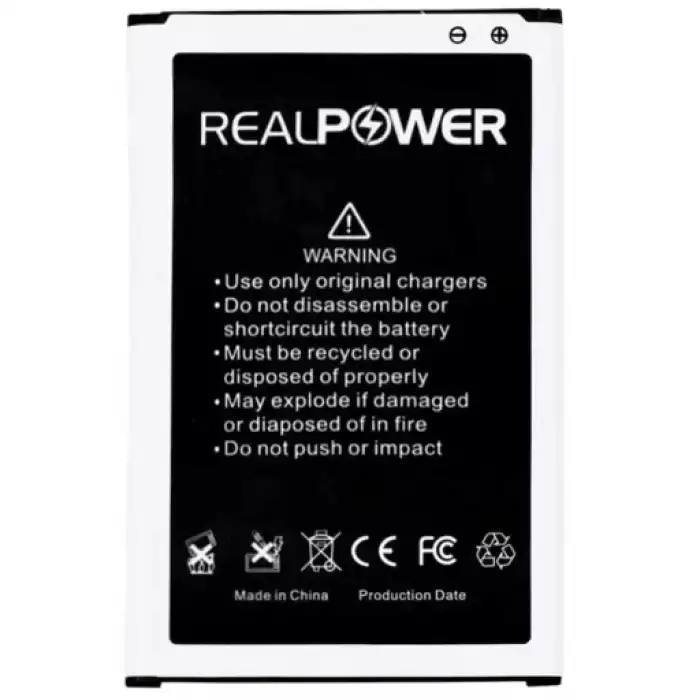 Realpower Samsung Uyumlu Galaxy Note 3 N9000 N9005 NFC Batarya 3300Mah