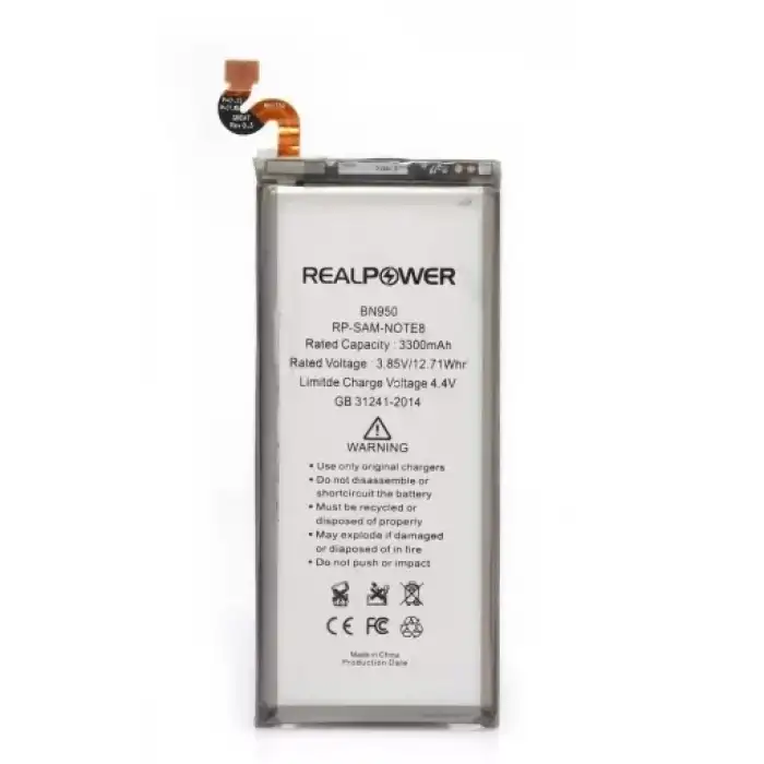 Realpower Samsung Uyumlu Galaxy Note 8 N950 Batarya 3300Mah