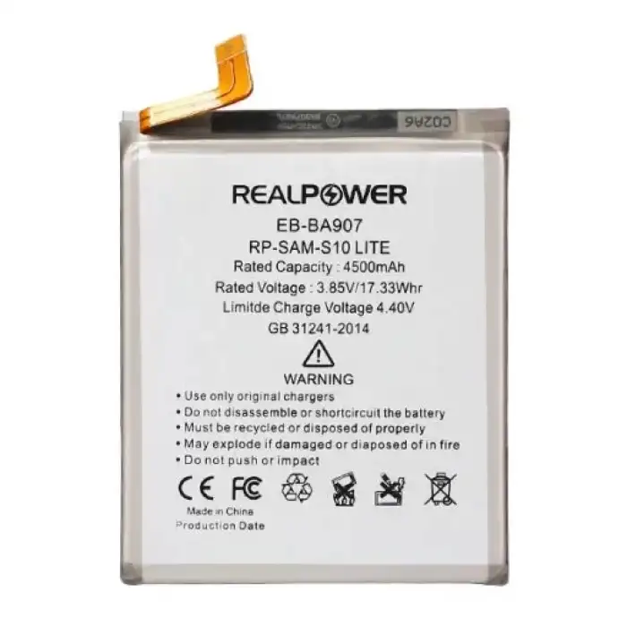 Realpower Samsung Uyumlu Galaxy S10 Lite G770 Batarya 4500Mah