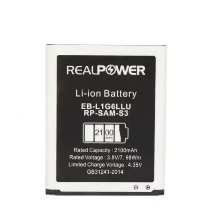 Realpower Samsung Uyumlu Galaxy S3 I9300 Batarya 2100Mah