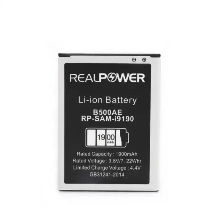 Realpower Samsung Uyumlu Galaxy S4 Mini I9190 Batarya 1900Mah