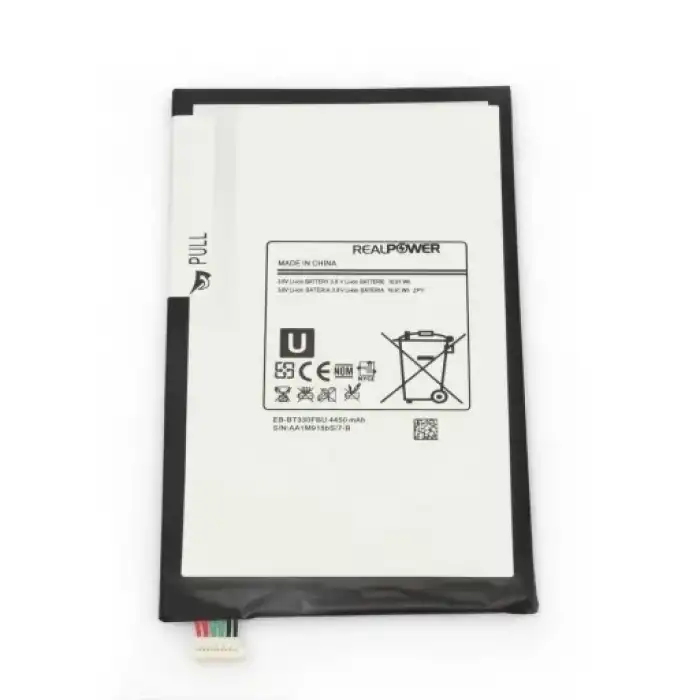 Realpower Samsung Uyumlu Galaxy Tab 4 T330 T331 T335 Batarya 4450Mah