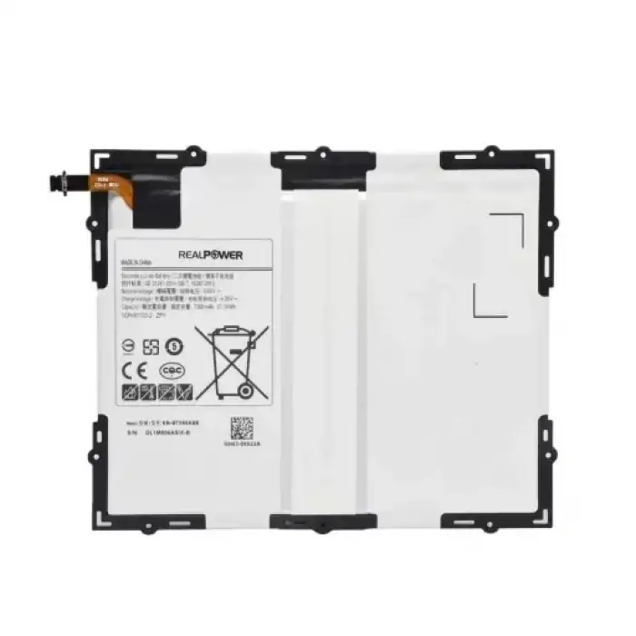 Realpower Samsung Uyumlu Galaxy Tab A 10.1 T580 Batarya 7300Mah