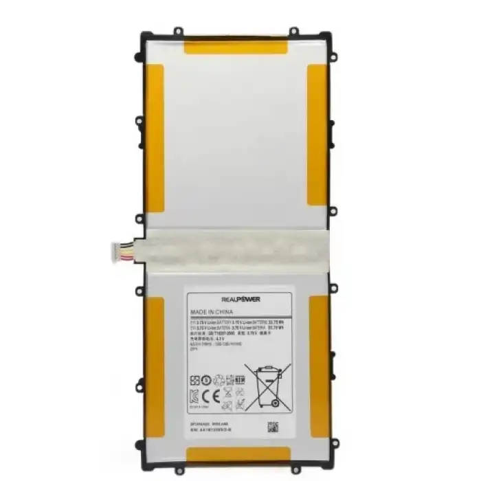 Realpower Samsung Uyumlu Google Nexus 10 P8110 Batarya 9000Mah