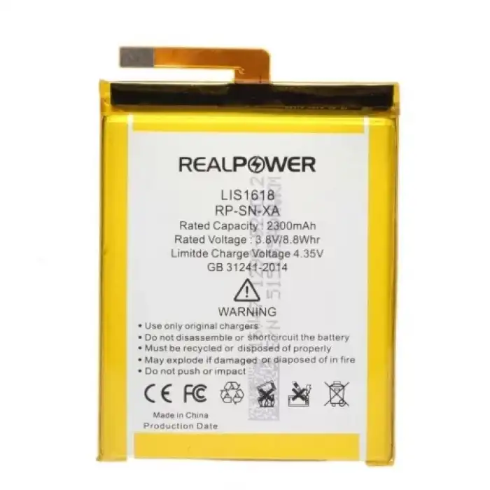Realpower Sony Uyumlu Xperia Xa Batarya 2300Mah