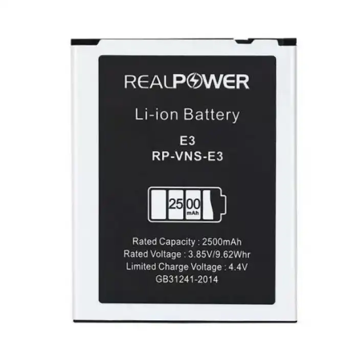 Realpower Vestel Uyumlu Venüs E3 Batarya 2500Mah