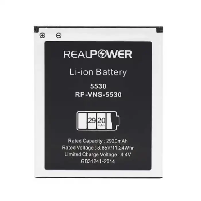 Realpower Vestel Uyumlu Venüs V3 5530 Batarya 2920Mah