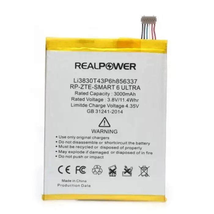 Realpower Vodafone Uyumlu 995 Smart 6 Ultra Tt175 Batarya