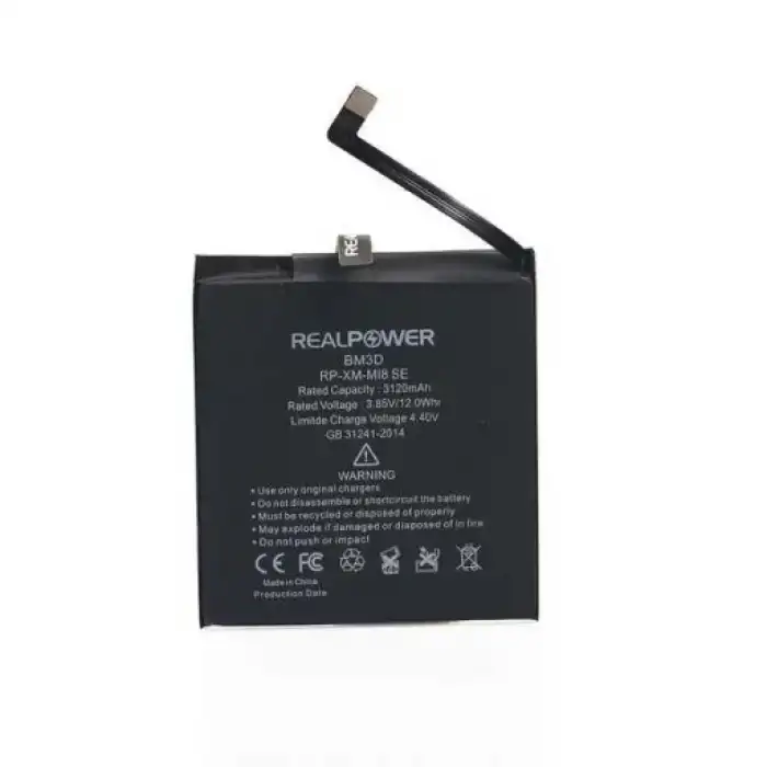 Realpower Xiaomi Uyumlu Mi 8 Se Batarya Pil