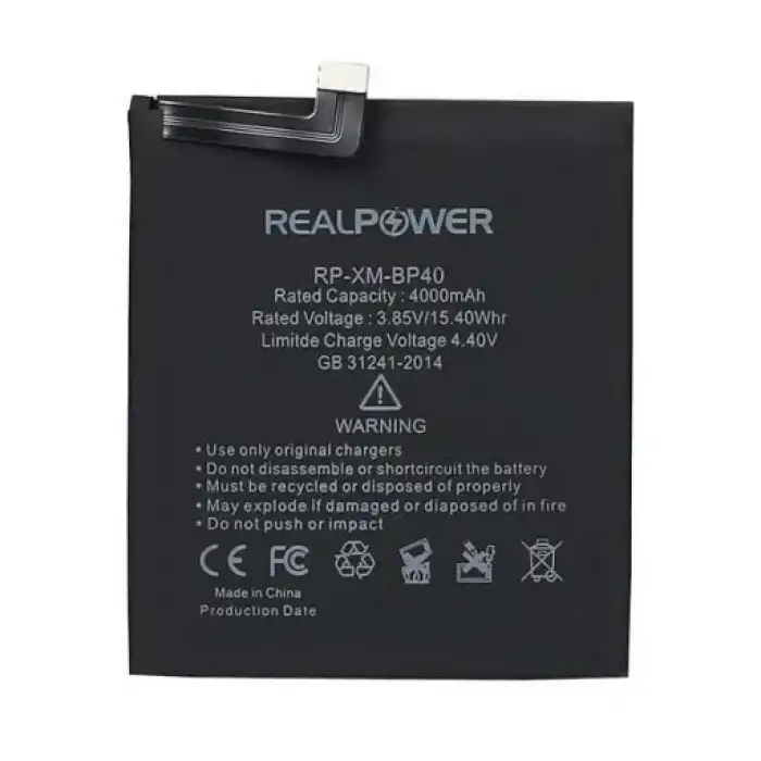 Realpower Xiaomi Uyumlu Mi 9T Pro Batarya 4000Mah