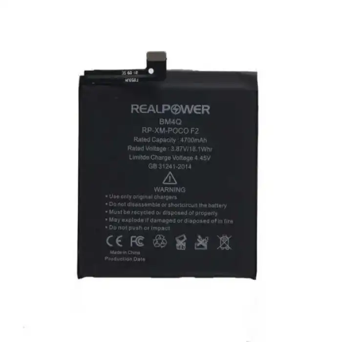 Realpower Xiaomi Uyumlu Redmi K30 Pro Batarya Pil