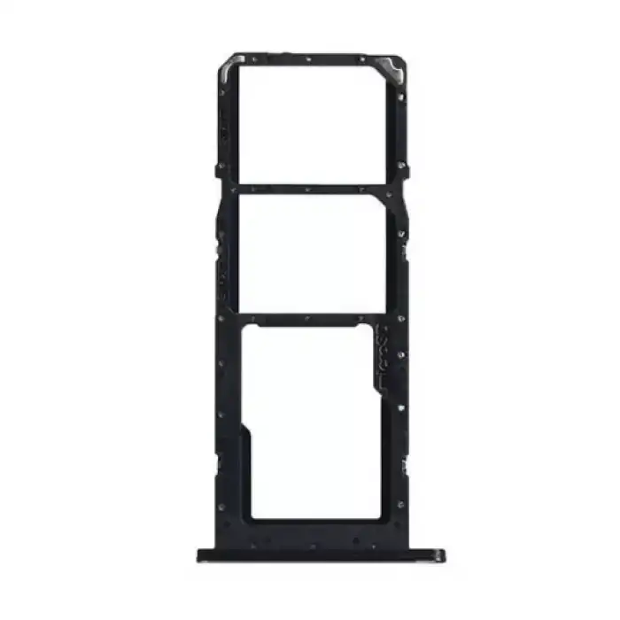 Samsung Uyumlu Galaxy A02S A025 Sim Kart Tepsisi Siyah