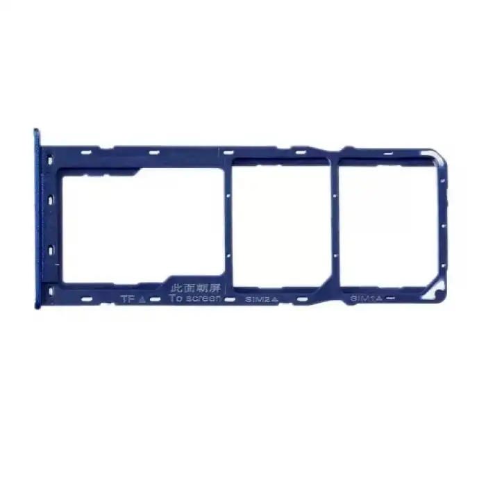 Samsung Uyumlu Galaxy A10S A107 Sim Kart Tepsisi Mavi