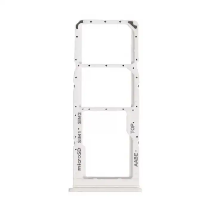Samsung Uyumlu Galaxy A12 A125 Sim Kart Tepsisi Beyaz