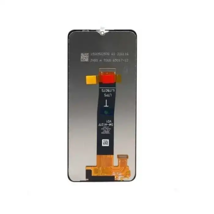 Samsung Uyumlu Galaxy A12S A127G Lcd Ekran Dokunmatik Siyah Hk Servis Çıtasız