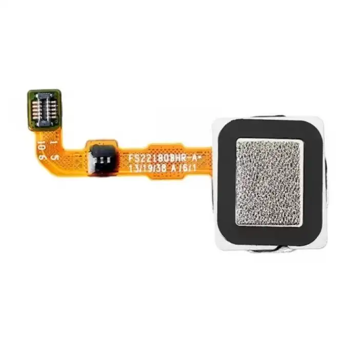 Samsung Uyumlu Galaxy A20S A207 Home Parmak Okuyucu Filmi Flex Siyah