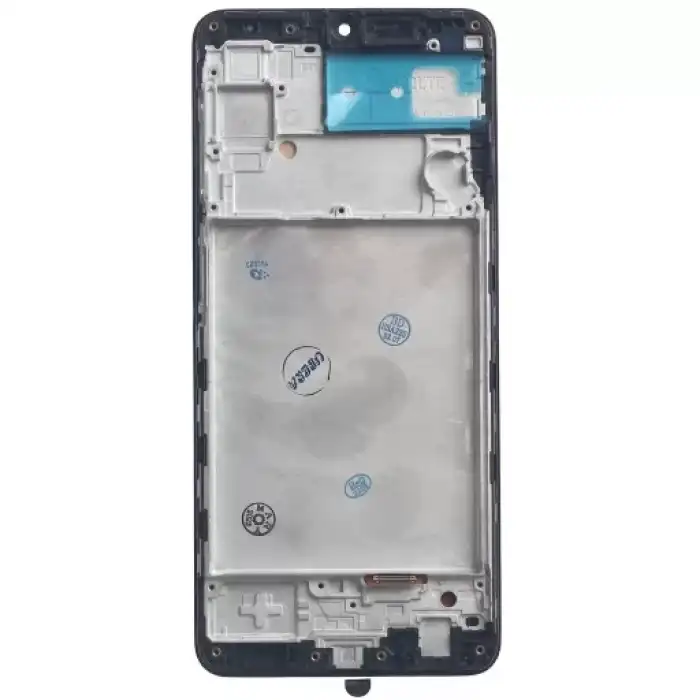 Samsung Uyumlu Galaxy A22 A225 Lcd Ekran Dokunmatik Siyah OLED Çıtalı