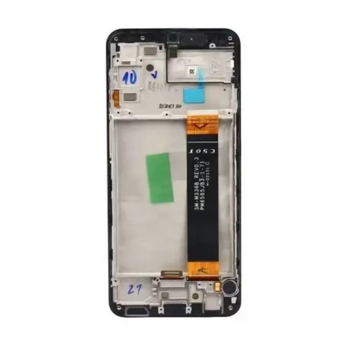 Samsung Uyumlu Galaxy A23 A235 Lcd Ekran Dokunmatik Siyah Servis Çıtalı Gh82-28657A
