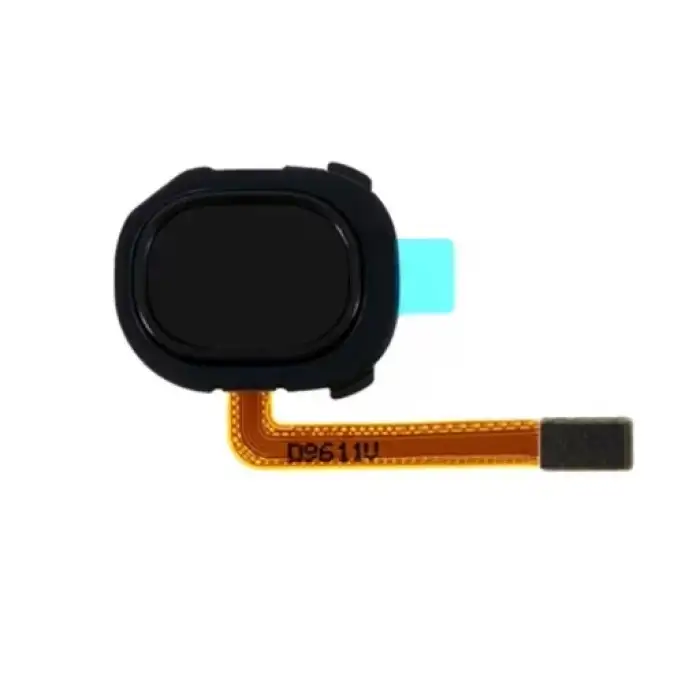 Samsung Uyumlu Galaxy A30 A305 Home Parmak Okuyucu Filmi Flex Siyah