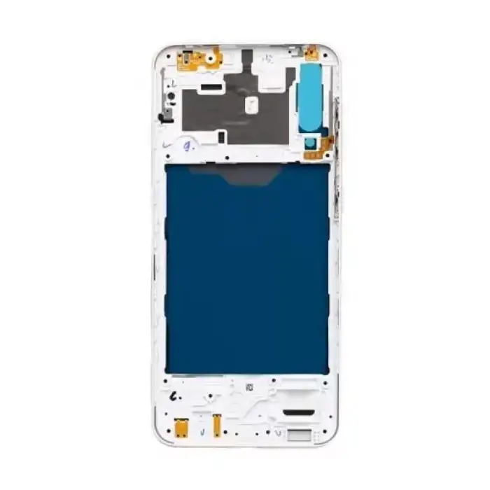 Samsung Uyumlu Galaxy A30 A305 Kasa Kapak Gri Çıtasız