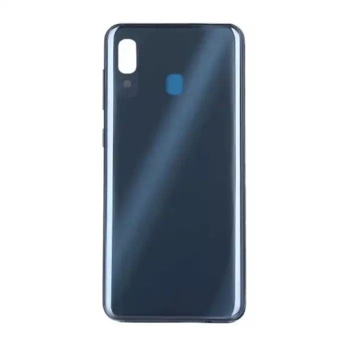 Samsung Uyumlu Galaxy A30 A305 Kasa Kapak Siyah Çıtasız