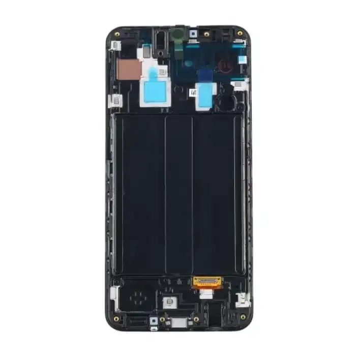 Samsung Uyumlu Galaxy A30 A305 Lcd Ekran Dokunmatik Siyah Servis Çıtalı Gh82-19714A