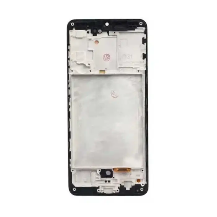 Samsung Uyumlu Galaxy A31 A315 Lcd Ekran Dokunmatik Siyah OLED Çıtalı
