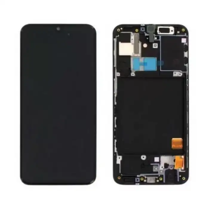 Samsung Uyumlu Galaxy A31 A315 Lcd Ekran Dokunmatik Siyah Servis Çıtalı Gh82-22905A