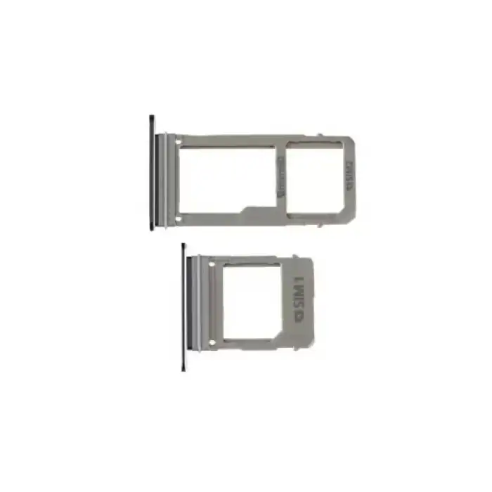 Samsung Uyumlu Galaxy A320 Sim Kart Tepsisi Siyah Çift