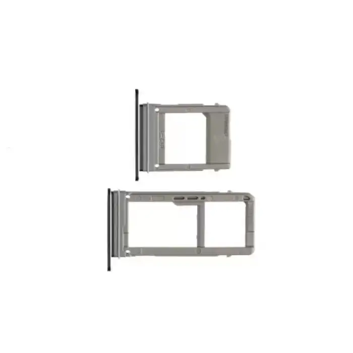 Samsung Uyumlu Galaxy A320 Sim Kart Tepsisi Siyah Çift