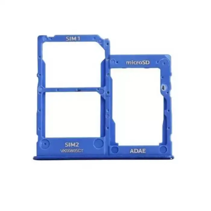 Samsung Uyumlu Galaxy A41 A415 Sim Kart Tepsisi Mavi