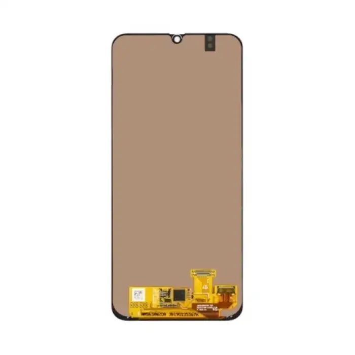 Samsung Uyumlu Galaxy A50 A505 Lcd Ekran Dokunmatik Siyah OLED Çıtasız