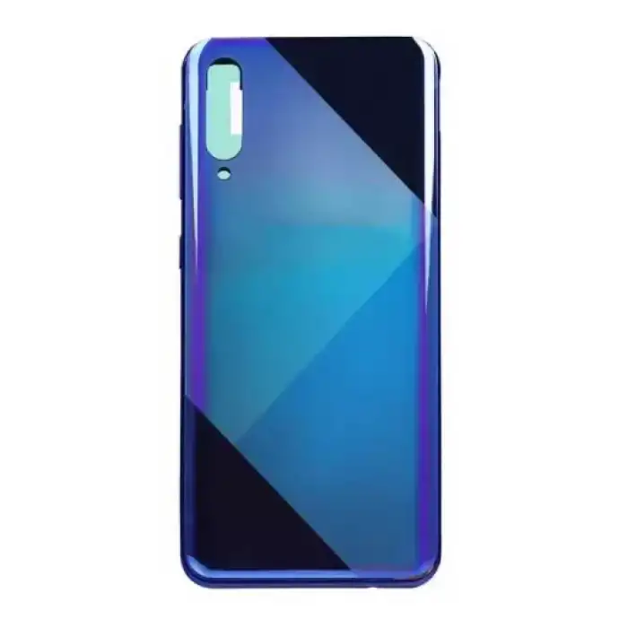 Samsung Uyumlu Galaxy A50S A507 Kasa Kapak Mavi Çıtasız