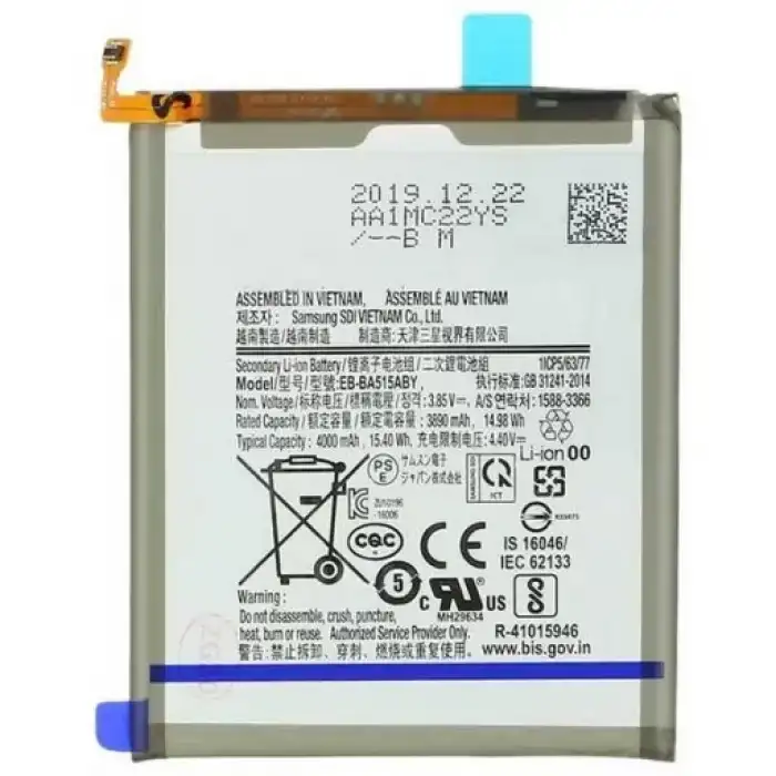 Samsung Uyumlu Galaxy A51 A515 Batarya Eb-Ba515Aby