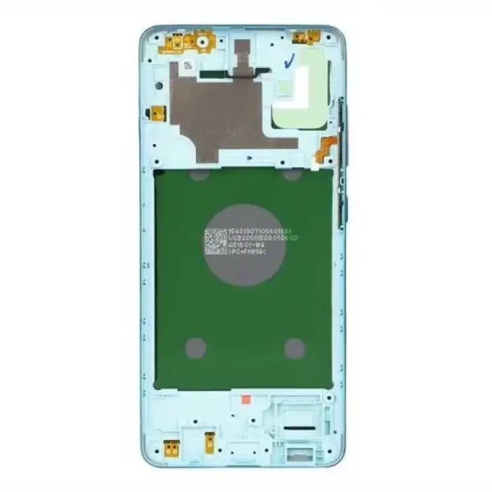 Samsung Uyumlu Galaxy A51 A515 Kasa Kapak Mavi