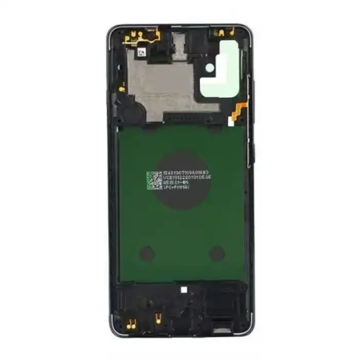 Samsung Uyumlu Galaxy A51 A515 Kasa Kapak Siyah