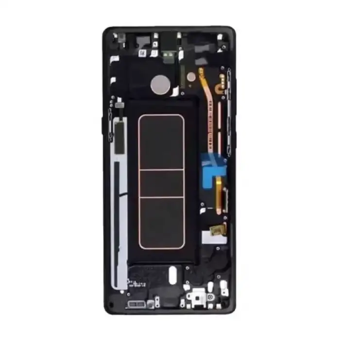 Samsung Uyumlu Galaxy A51 A515 Lcd Ekran Dokunmatik Siyah Servis Çıtalı Gh82-21669A
