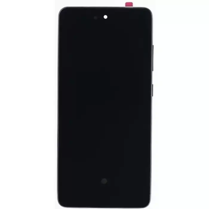 Samsung Uyumlu Galaxy A52 A525 Lcd Ekran Dokunmatik Siyah Çıtalı OLED
