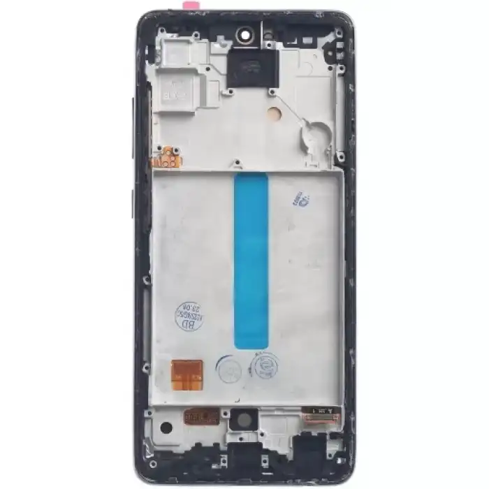 Samsung Uyumlu Galaxy A52 A525 Lcd Ekran Dokunmatik Siyah Çıtalı OLED