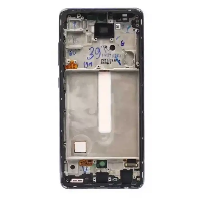 Samsung Uyumlu Galaxy A52 A525 Lcd Ekran Dokunmatik Violet Servis Çıtalı Gh82-25754C