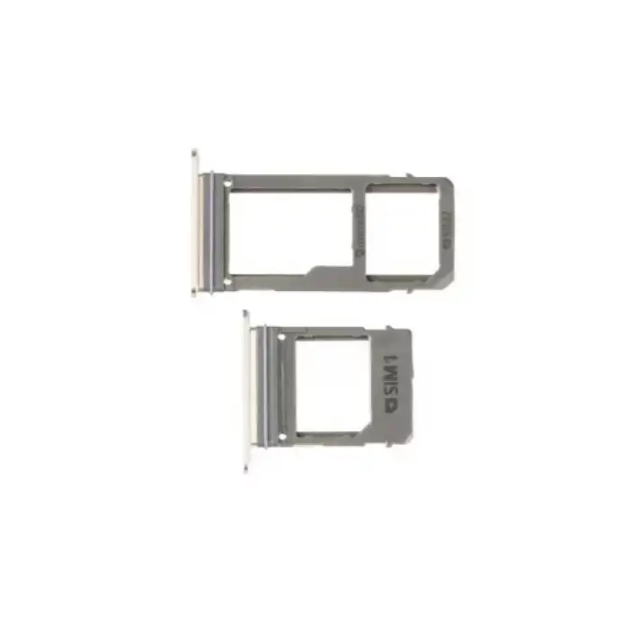 Samsung Uyumlu Galaxy A520 Sim Kart Tepsisi Gold Çift